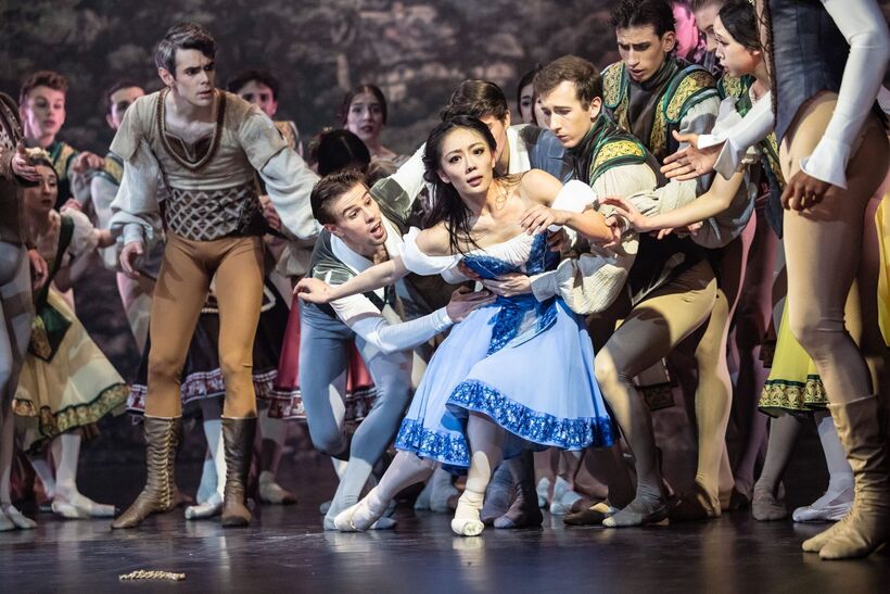 Anna Yeh v inscenaci Giselle. Zdroj Národní divadlo Brno.